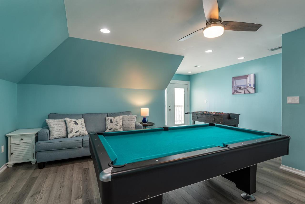 Strand Castle - Gulf Front! An Ideal Layout With Game Room, Small Private Pool, And Roof Top Crow'S Nest! Home ดอฟินไอแลนด์ ภายนอก รูปภาพ
